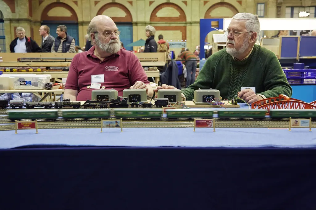 London Festival of Railway Modelling — documentary and portrait photograph in London, UK, frame 13 of 21.